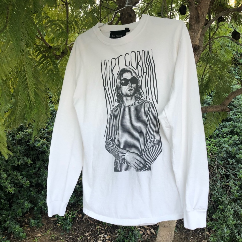 Kurt Cobain long sleeve T-shirt